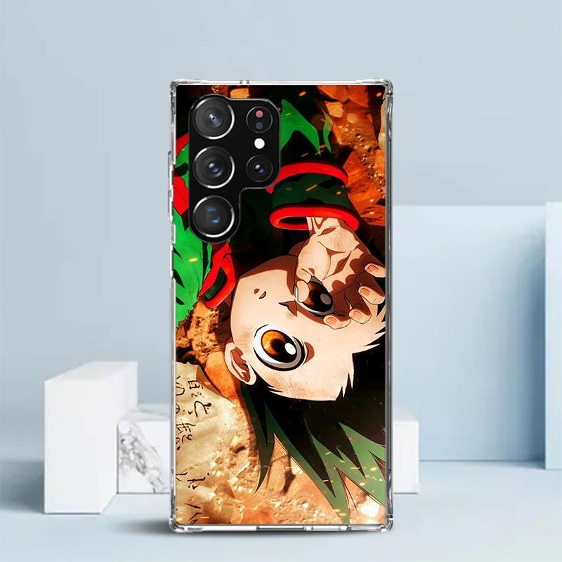 Huner X-Hunters Gon Phone Case For Samsung Galaxy S24 S25 Edge S26 Ultra S22 S23 Plus S21 + S20 FE Soft TPU Back Cover Galaxy S2