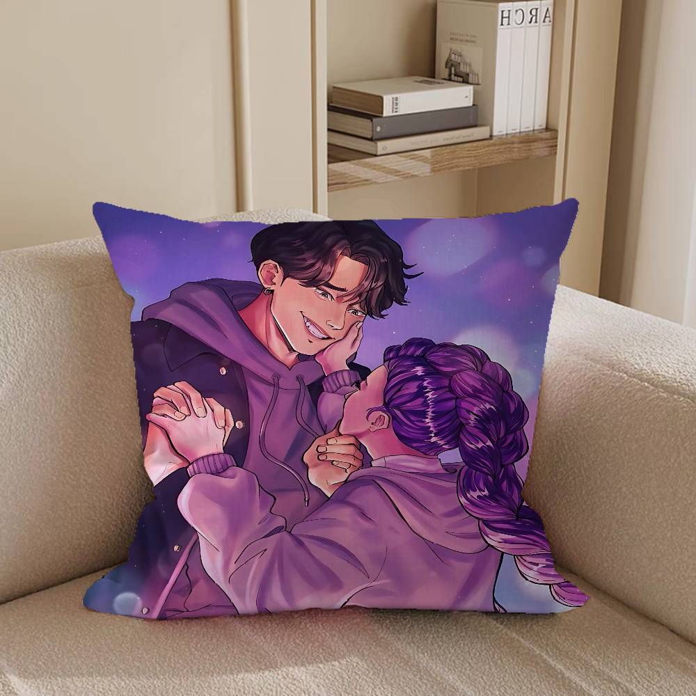 KPop lovci démonů Rumi Jinu Steh Šťastný drak Povlak na polštář Potah na polštář na pohovku Dekorace do pokoje Dětský dárek