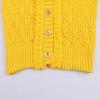 2025 Spring Women's European & American Fashion Slimming Casual Knit Cardigan