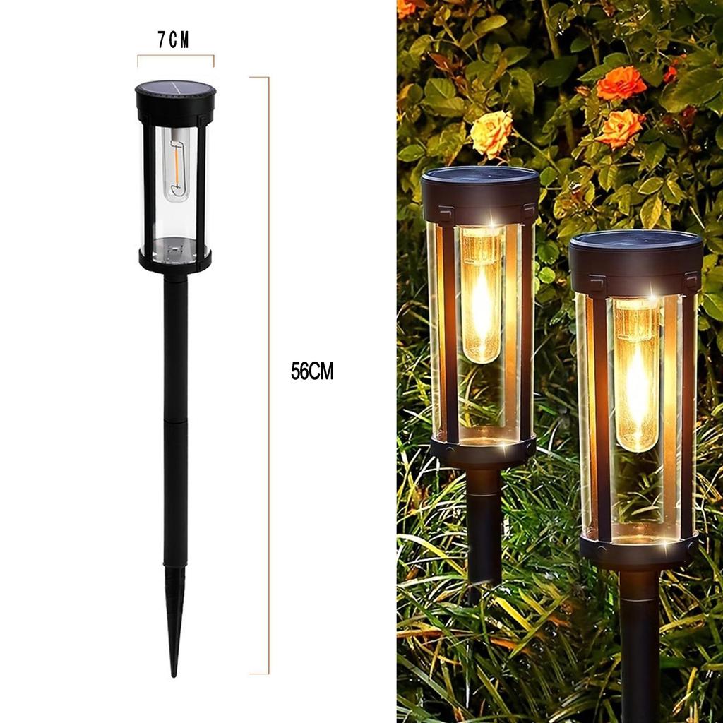 Solar Garden Stake Lights - Automatic Sensor Landscape Lighting for Outdoor Decoration