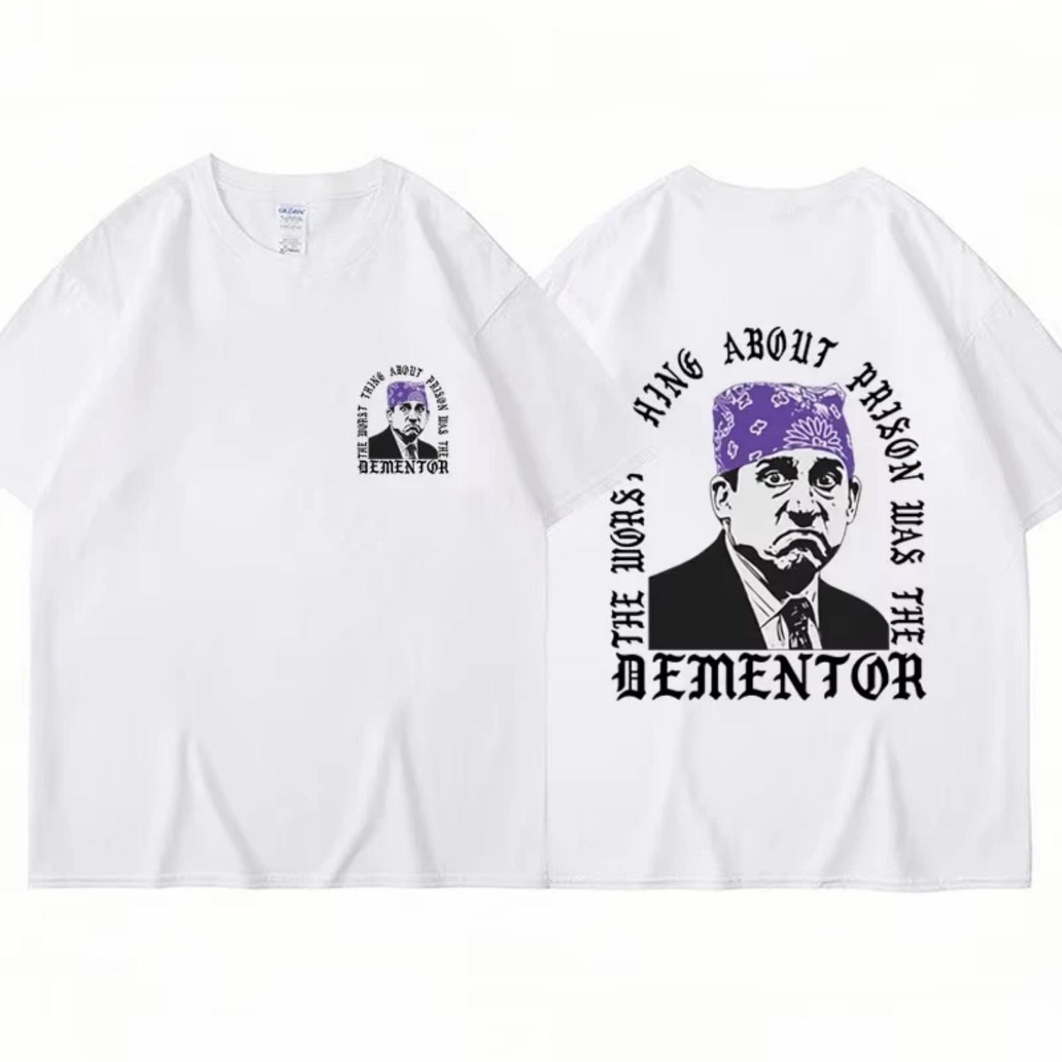 

Тройка с принтом Prison Mike Майкл Скотт Дайвит Шрут Джим Халперт Сериал Офис Хлопок Оверсайз S чёрный