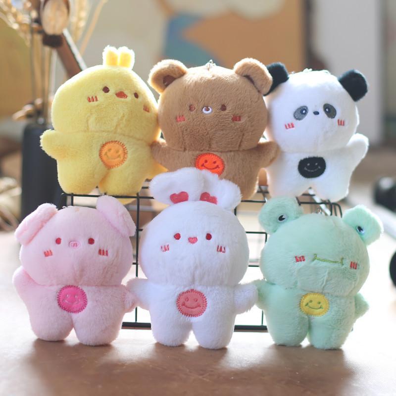 Animal Rabbit Cute Plush Keychain Backpack Accessory Super Soft For Teens
