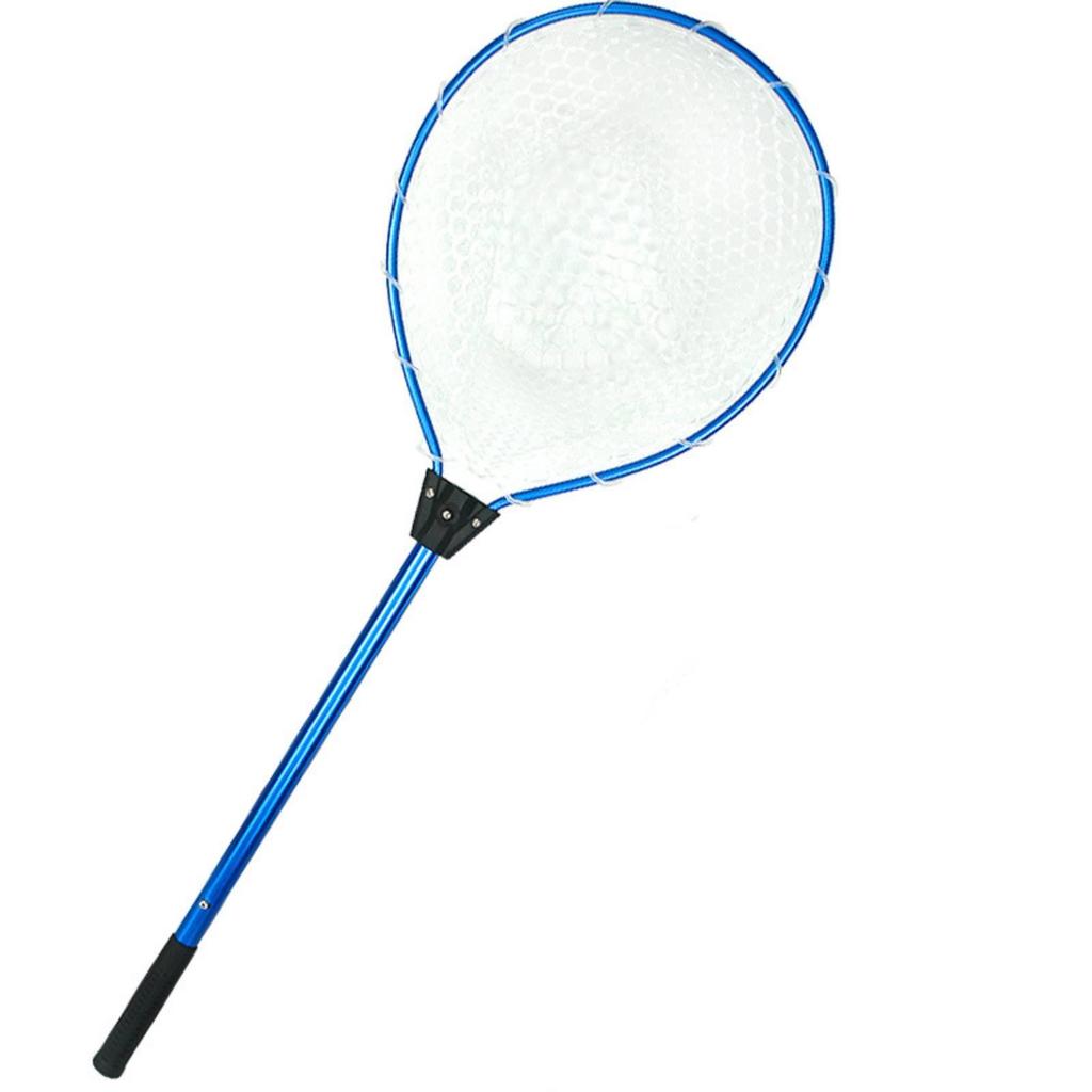 Telescopic Landing Net Portable Fishing with Silicone Bag catchFriendly Easy