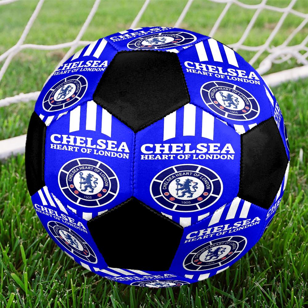 Chelsea Football Club Thema Größe 5 Fußball, Geeignet für Spiele drinnen und draußen, ein Geschenk für jeden geeignet.