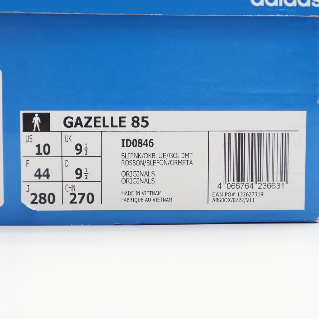 ID0846 Adidas Originals Gazelle Low Bliss Pink Dark Blue (Men's)