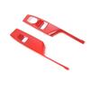 BAWA ABS Car Window Lift Button Panel Decoration Cover Trims Interior Stickers For Chevrolet Camaro 2017 Up Car