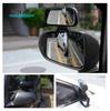 Lusterko boczne pomocnicze/wspomagające do samochodu, Typ szeroki, Szeroki kąt widzenia, Poprawia bezpieczeństwo, Regulacja kąta, Zapobiega