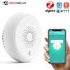 Smart Home Mini ZigBee Gas Detector Household Combustible Gas Natural CH4 Leak Detector Gas Leak Tester Tuya APP Remote Control