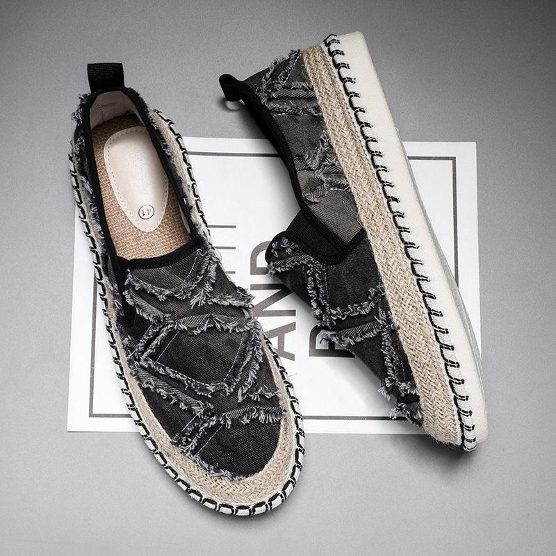 

Модная платформа Мужская обувь Черный Большой размер Холщовые кроссовки Низкий верх 44 Дышащая Дешевая Ликвидация Взрослые Вулканизированные Повседневные туфли для мужчин 39