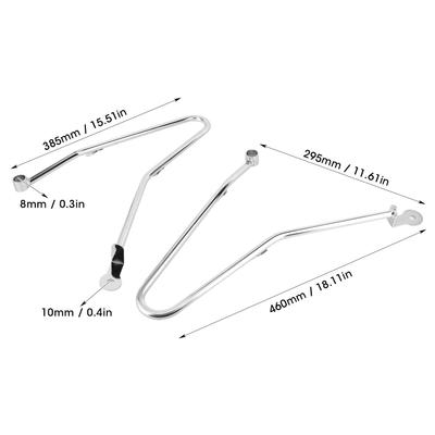 Saddlebag Support   Mounting Guard Bracket Fit for     T100Celsius  900