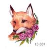Adesivi Tatuaggio Cartoni Animati Animali Adorabili: Design di Gattini, Cuccioli e Coniglietti Carini