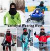 Winter Thermal Fleece Hat Hooded Outdoor Windproof Ski Mask for Outdoor Cycling in Cold Weather Neck Warm Windproof Hat