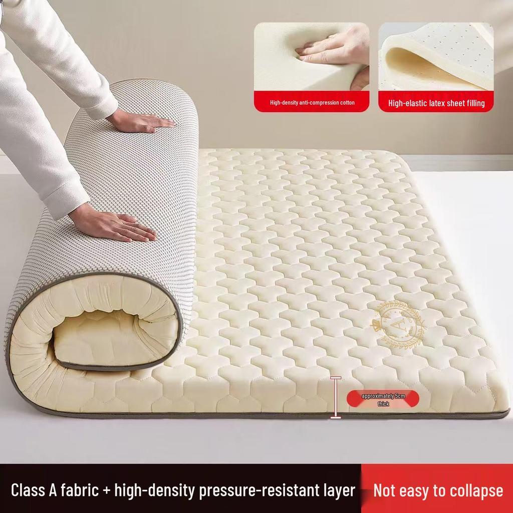 Latex Mattress Topper for Dorms and Futons