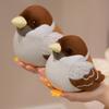 Cartoon Cute Bird Sparrow Doll Plush Toy Tit Doll Children Soothing Rag Doll Male Birthday Gift
