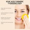 Hoygi Turmeric Alkaline Cleansing Pads For Hydrating And Moisturizing Skin Care