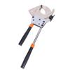 Rubberized Retractable Ratchet Cable Cutter - Gear-Type Wire Scissors
