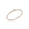 Lloyd L-Diamond White 4-Prong Skinny Ring Lrf22160D
