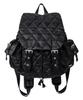 Pahisum Glossy Quilted Backpack_Black