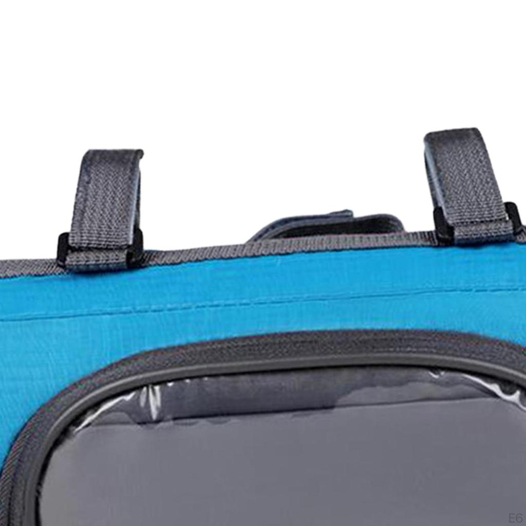 Bicycle Bag Bike Handlebar Frame Touch Screen Phone Storage Pouch Cycling