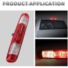 High Mount Stop Third Brake Light Cargo Lamp 25890530 Compatible With 2007-2013 Silverado Sierra 1500 2500HD 3500HD (Red 3 Pin)