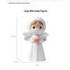 Angel Nurse Resin Ornament - Cute White-Clad Desktop Decoration for Nurse's Day