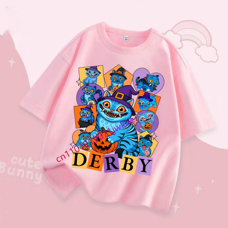 Dětské Hallowmas Oblečení s krátkým rukávem Dárek KPop Tričko Lovci démonů pro děti Kreslené tričko Top Bílé Kulatý výstřih Oblečení