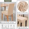 Solid Elastic Chair Seat Covers Spandex Plain Chair Covers Anti-dust Restaurant Chair Slipcover Wedding Office Dinning Chairs