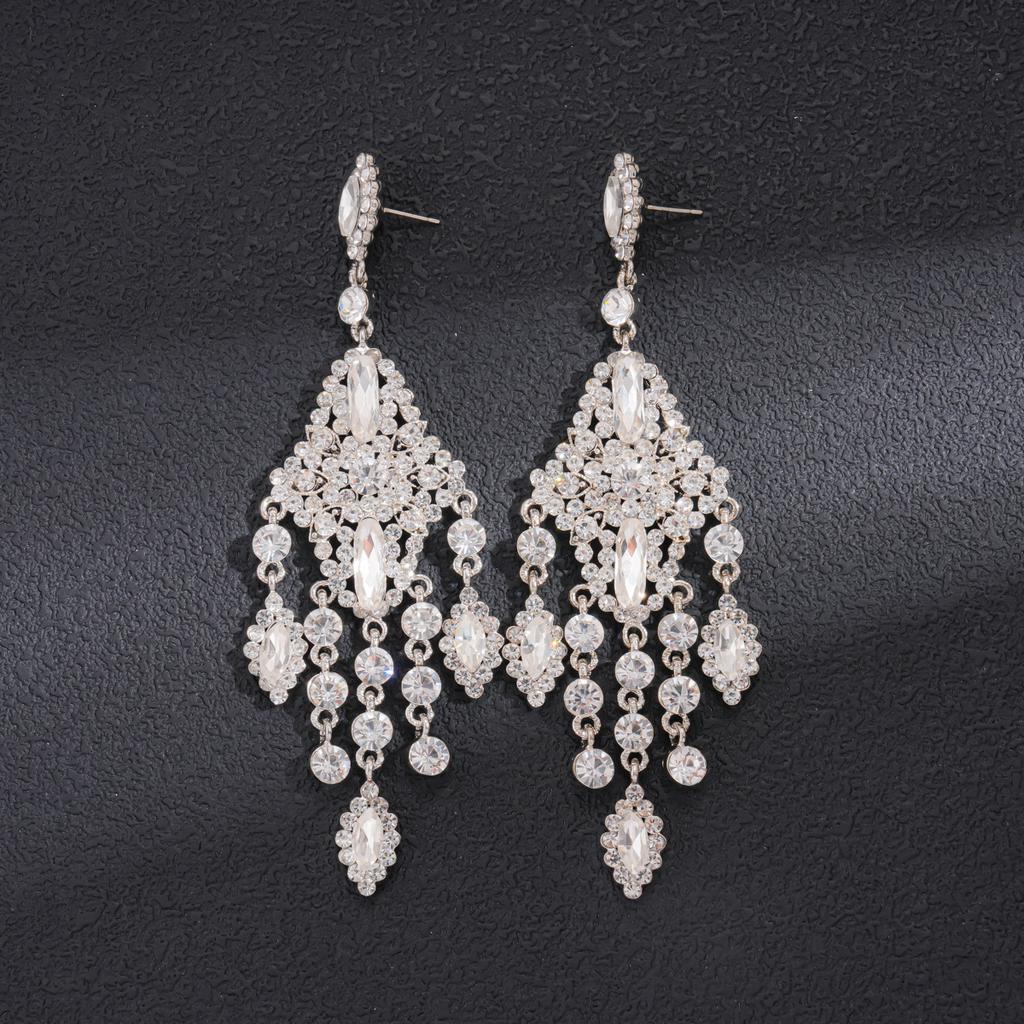 Pendientes de Borlas de Flores, Pendientes de Moda y Exquisitos, Pendientes de Lujo Ligero y de Gama Alta para Mujer