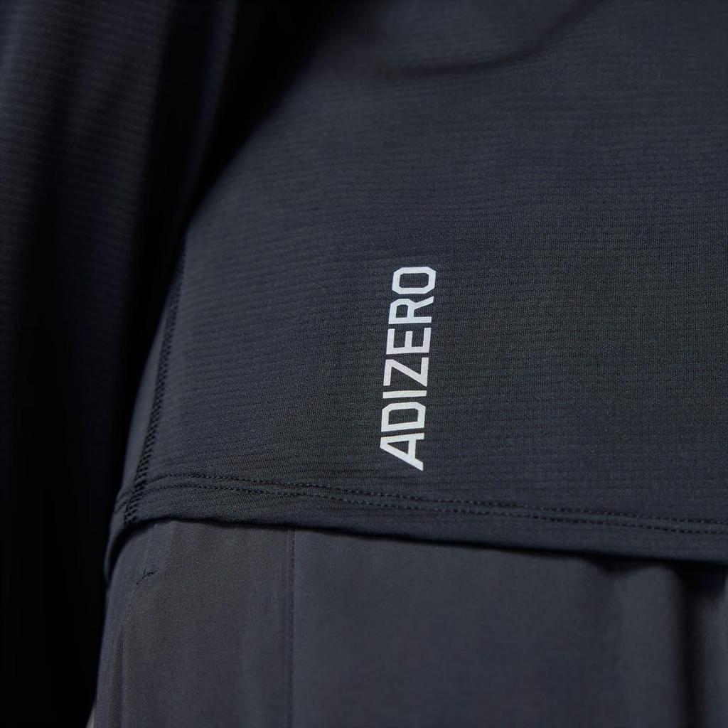 Adidas Adizero He TM Hakone Limitovaná edice Pohodlné sportovní Měkké Prodyšné Pánské topy s dlouhým rukávem Černé JD1742