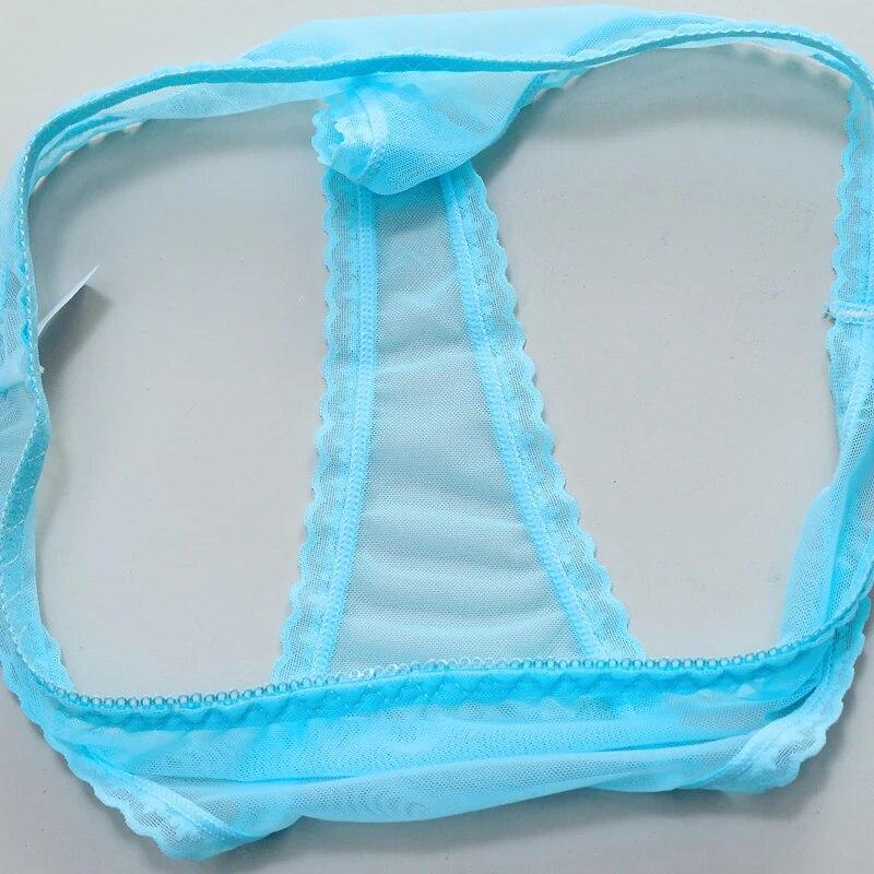 Sexy Women's Panties Lingerie G String Thongs Lace Underwear Female Perspective Women's Thong Sheer Panties Transparent Knickers