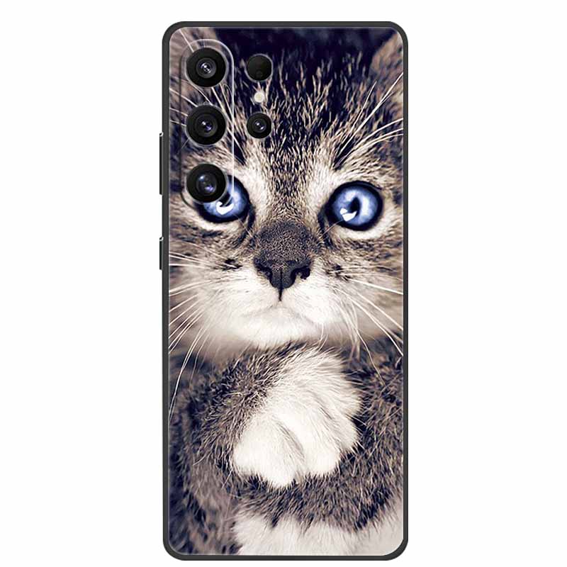 For Samsung Galaxy S26 Ultra Case Luxury Soft Silicone TPU Phone Cover for Samsung S26 Ultra S26Ultra 5G Cartoon Protective Case