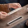 Creative Ceramic Incense Burner Home Fragrance Box Home Chinese Zen Desktop Decoration Deodorization and Moisture Removal