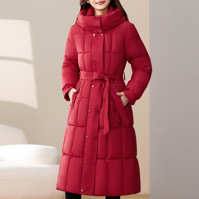 Fashion Women's Winter Long Parkas Hooded Loose Warm Coats Thick Women Jackets