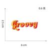 Cartoon Yellow Flower Embroidery Iron On Patches For Clothing Butterfly Sun Rainbow Clothes Stickers Apparel Sewing Accessories