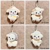 Soft Material Backpack Pendant Plush Texture Lamb Pendant Adorable Lamb Keychain  Daily Carry