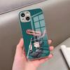 Anime HxH Shizuku Phone Case For IPhone 17 Pro Max 15 Pro 16 14 Plus 12 13 Mini 11 Pro Shockproof Electroplated Glass Cover