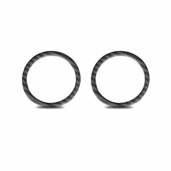 For Benz GLE GLS 2016-19 Real Carbon Fiber Dashboard Air Outlet Vent Frame Trim