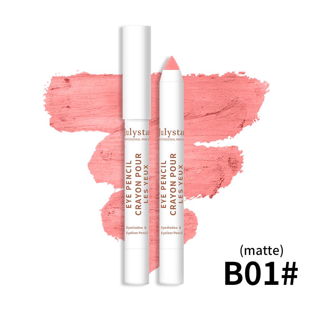 European-American Matte & Micro-Shimmer Eyeshadow Stick - Popular Cross-border Beauty Product