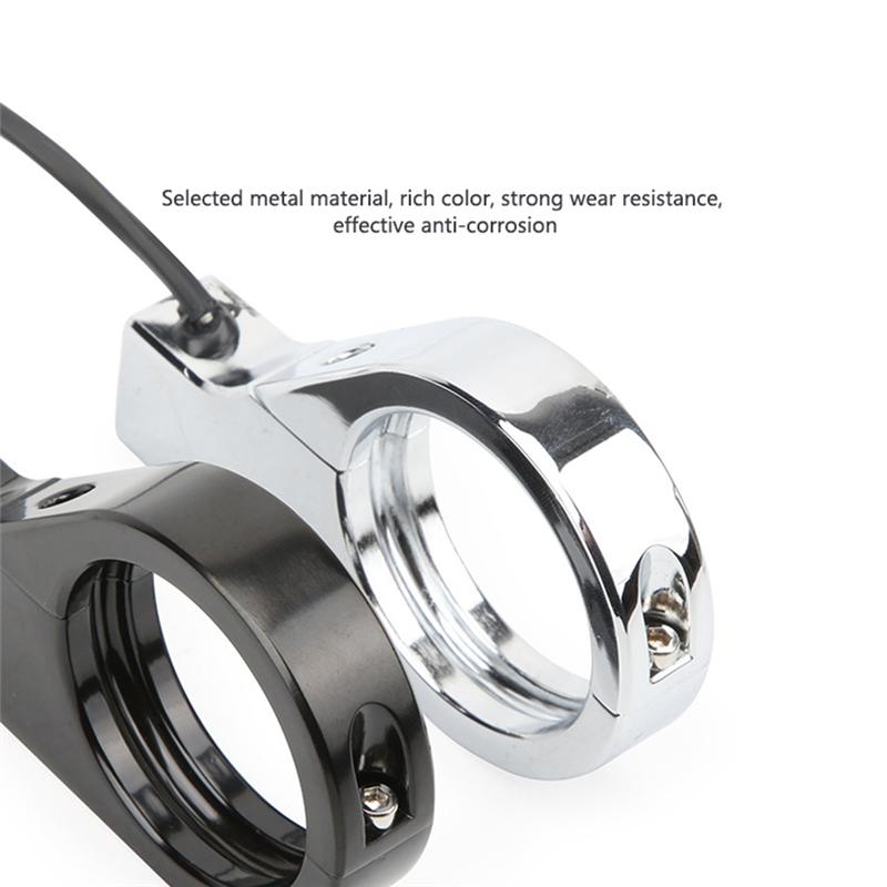 Motorcycle Front Fork LED Turn Signals 12V Universal Sequential Switchback Running Lights Amber Blinkers Silver серебряный