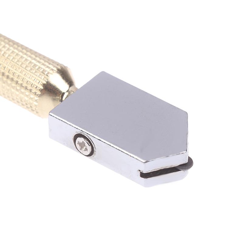 2Pcs Glass Cutter Diamond Cutter Cutting Tool With Anti-Skid Gold Handle For Cutting Glass Diamonds Minerals And Hard Surfaces