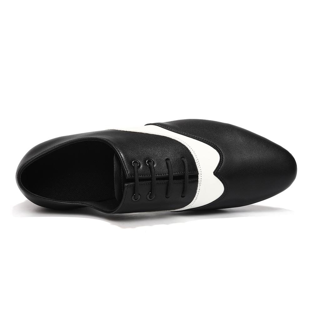 Men Ballroom Dance Shoes  Outsole Practice Boy Competition Modern Dancing Shoe Dance Indoor Dance Shoes Heeled 2.5CM