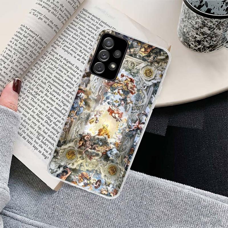 Umělecká malba Zrození Venuše Pouzdro na mobil pro Samsung Galaxy S10 S21 S22 Plus Ultra A91 A51 A21S A12 Průhledný kryt na telefon