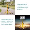 Hvy Duty Telescopic Tripod Stand for LED Work Lights,   Height with Two Button, Antislip Base Industrial Lighting for Construction Site Wareh