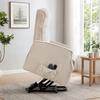 Electric Lift Armchair Relax Massaging Armchair, Beige