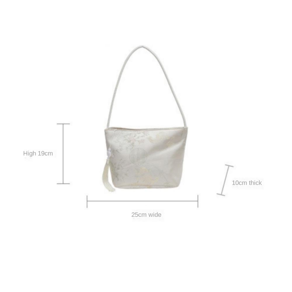 Fashion New Chinese Style Shoulder Bag Gift Portable Messenger Bag Retro Large Capacity Totes Bag