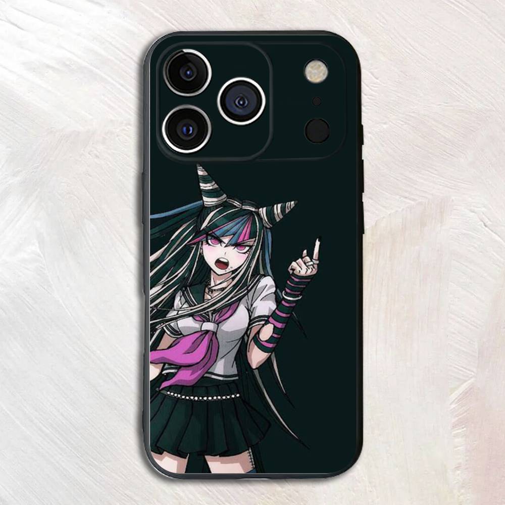 

Cartoon I-Ibuki Mioda S-Shuichi Saihara Phone Case For iPhone 17,16,15,14,13,12,11 X XR XS Plus Pro Max SE Shockproof Soft Cover iPhone12PROMAX