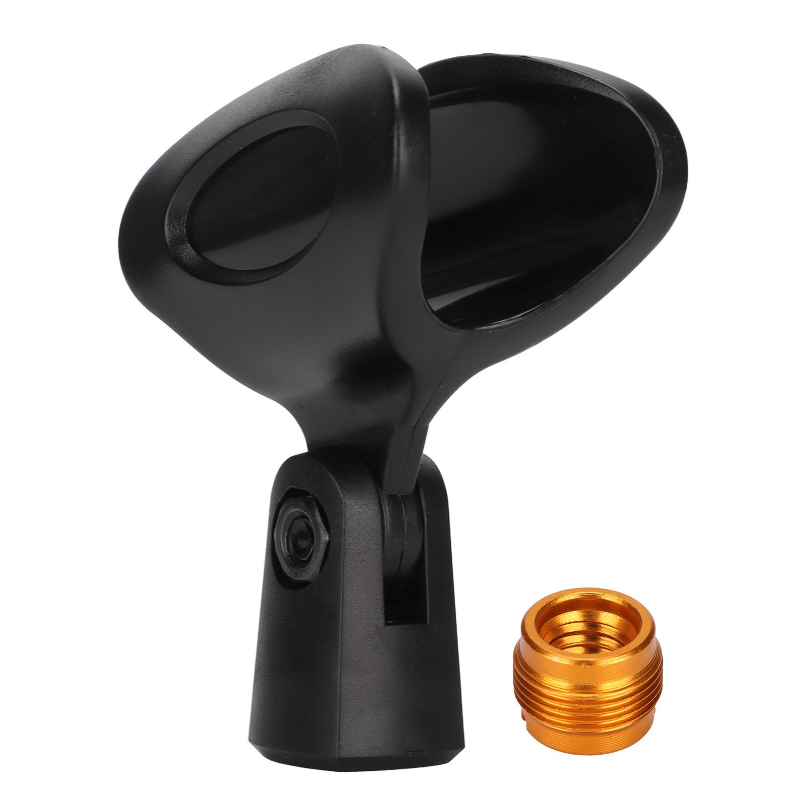 

JD‑07 Microphone Clip Universal Microphone Clip Holder with Nut Adapter 58 in to 38 in for