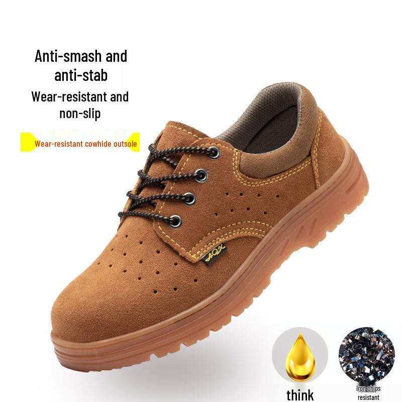 HUIZUMEI Men s Safety Work Shoes