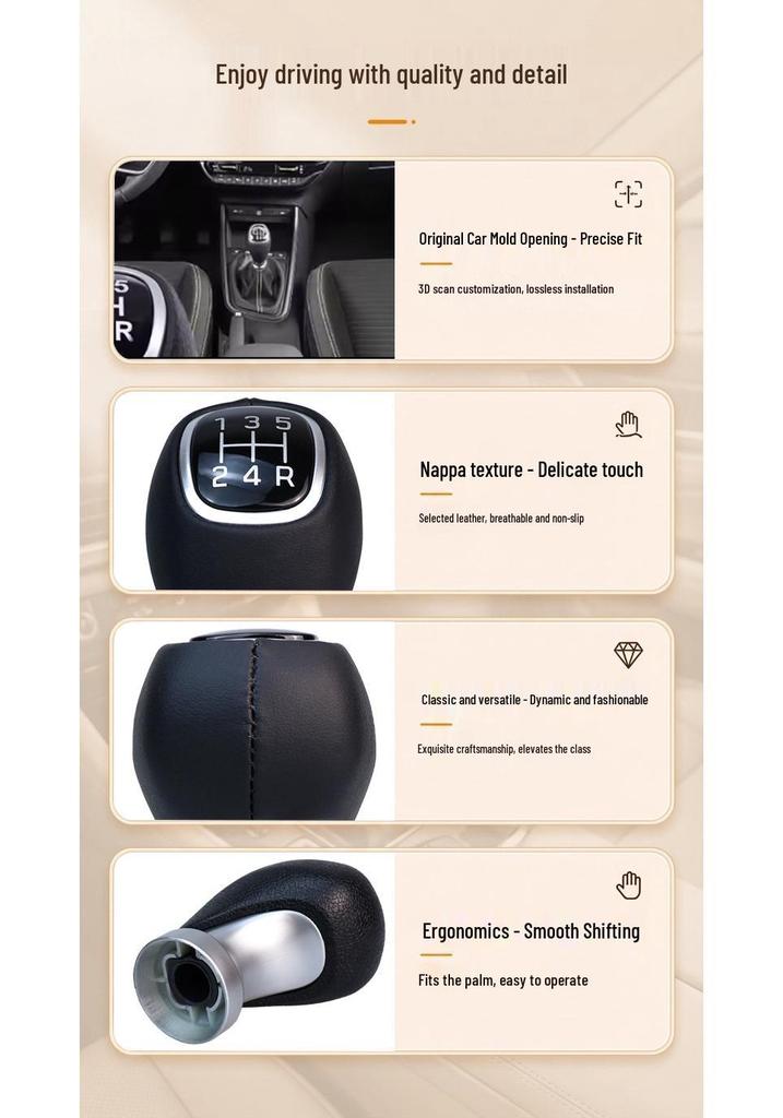 Hyundai i10/i20 Gear Shift Knob for Manual Transmission Car Modification