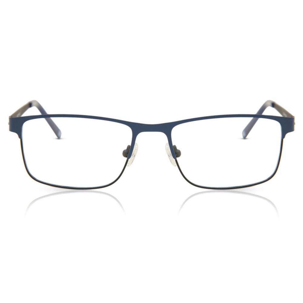 

Full Rim Rectangle Blue Smartbuy Collection Edstone M3b Fashion Men Eyeglasses Blue/53